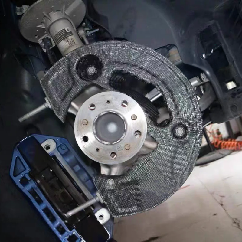 BMW Pre-Preg Carbon Fiber Front Brake Cooling Discs for G87 M2 & G80 M3 & G82 M4