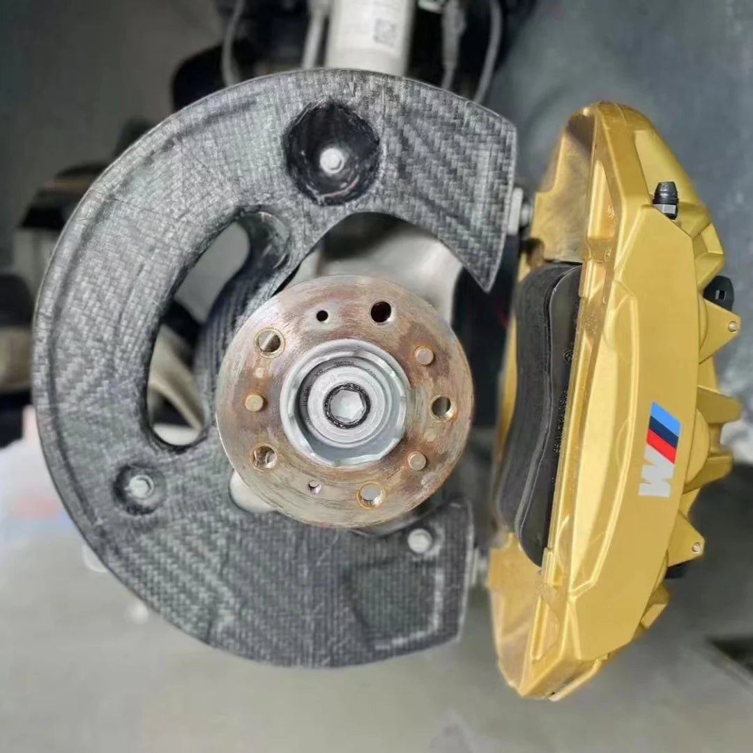 BMW Pre-Preg Carbon Fiber Front Brake Cooling Discs for G87 M2 & G80 M3 & G82 M4