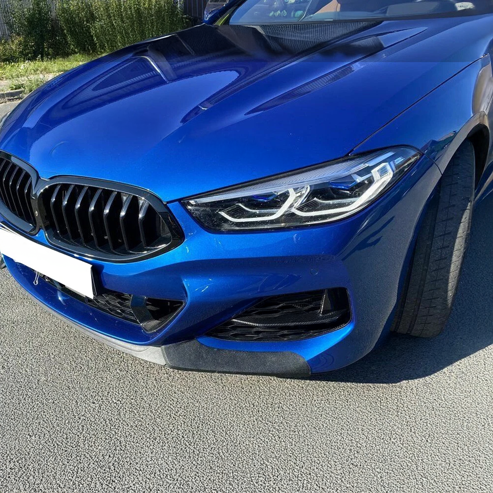 BMW Pre-Preg Carbon Fiber M Performance Style Front Bumper Trim for G15 8 Series