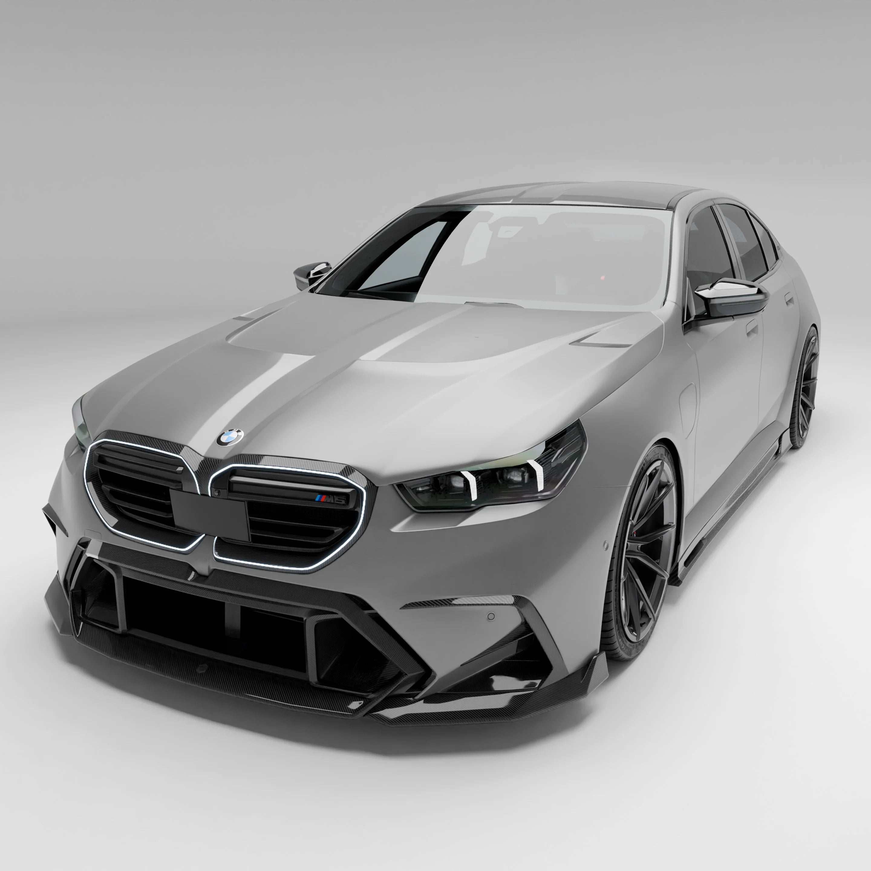 BMW RZ-S Pre-Preg Carbon Fiber Front Lower Grille for G90/G99 M5
