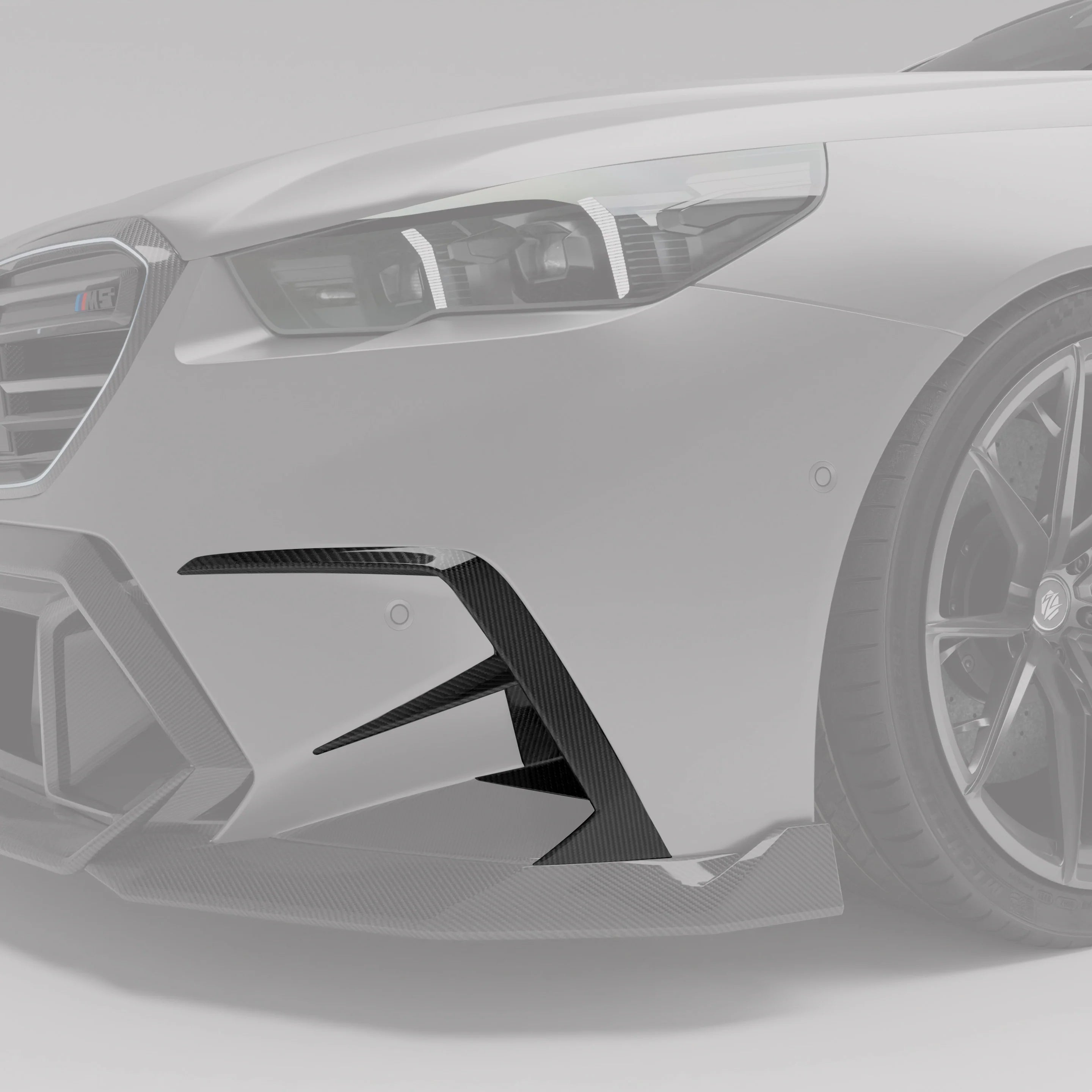 BMW RZ-S Pre-Preg Carbon Fiber Front Canards for G90/G99 M5
