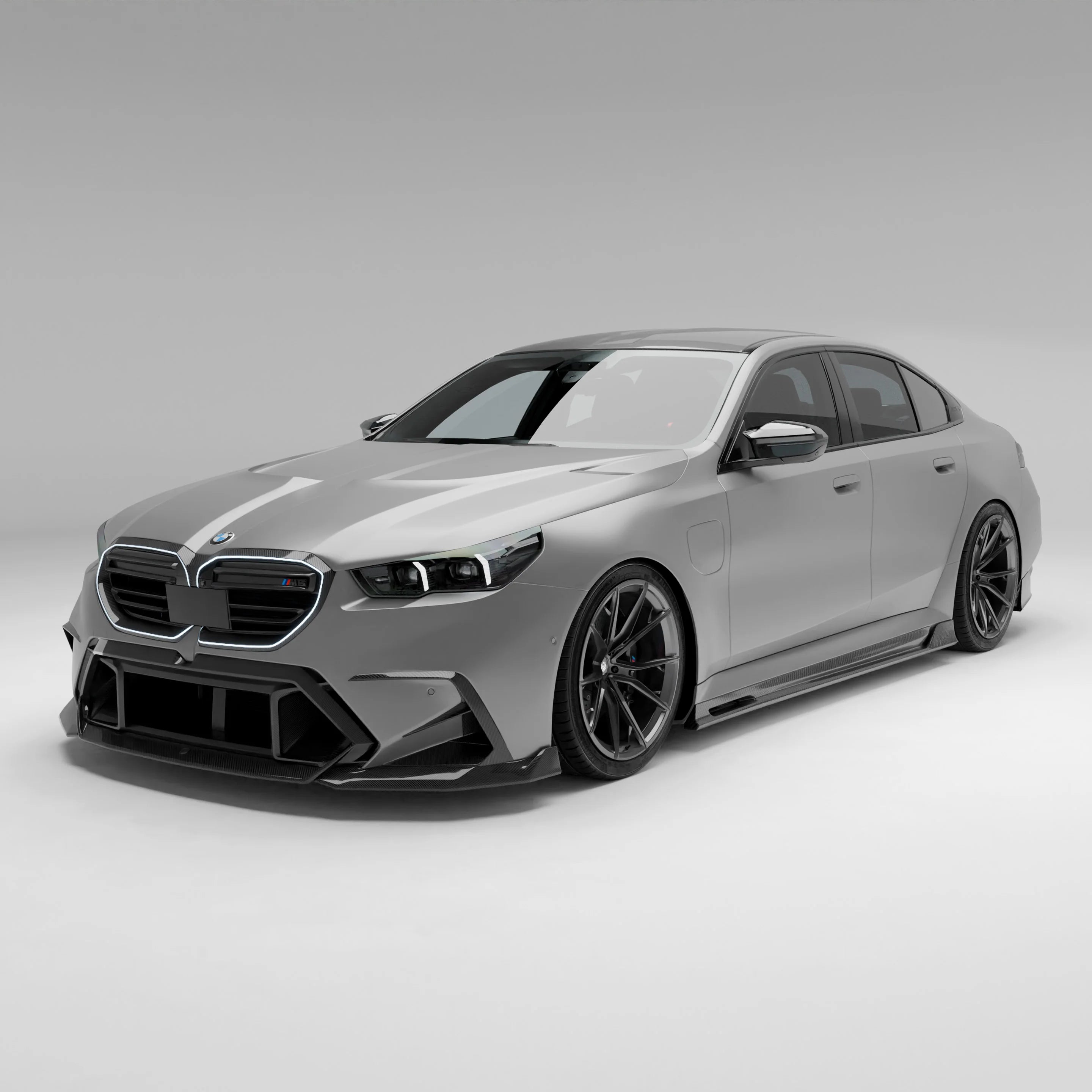 BMW RZ-S Pre-Preg Carbon Fiber Front Splitter for G90/G99 M5