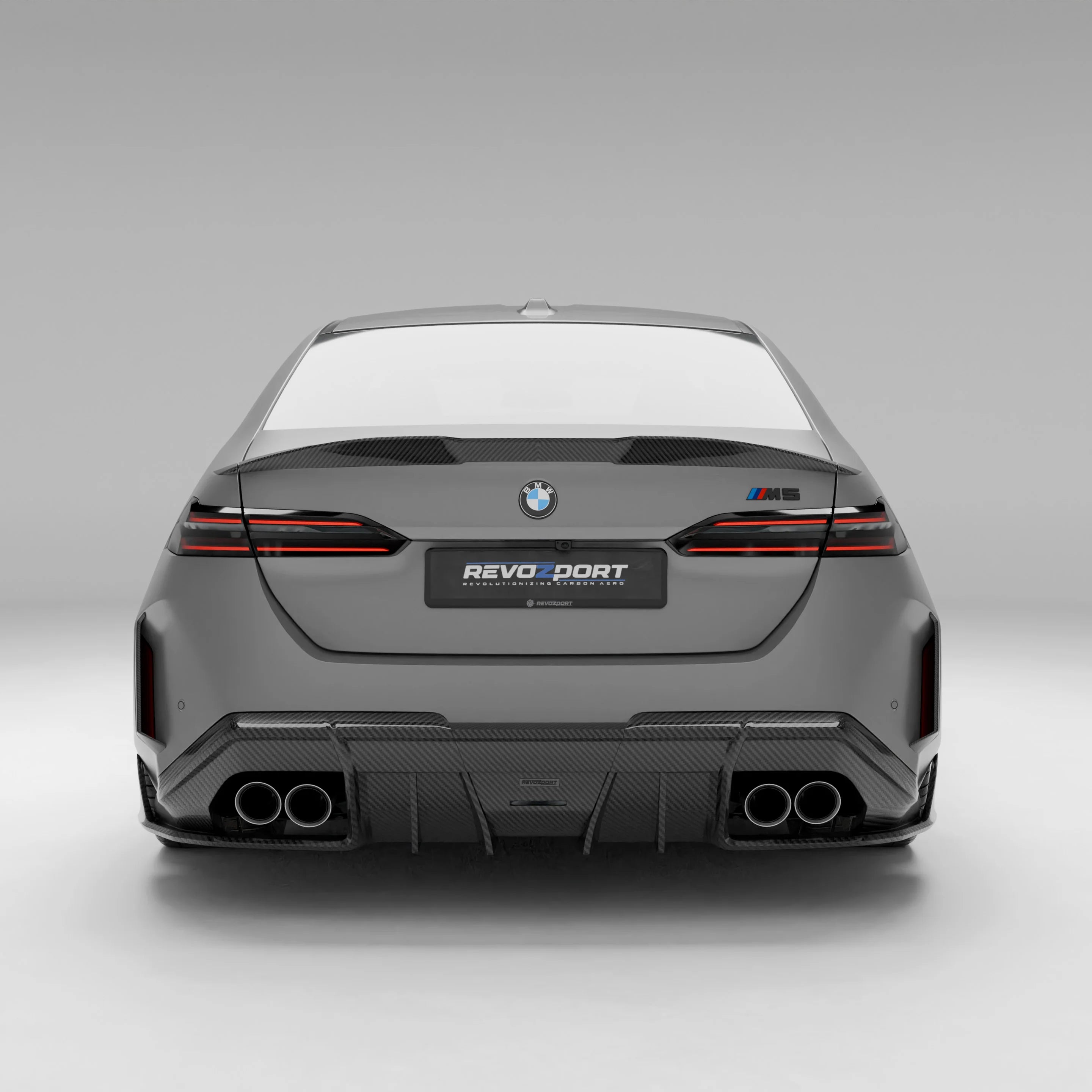 BMW RZ-S Pre-Preg Carbon Fiber Rear Diffuser for G90/G99 M5