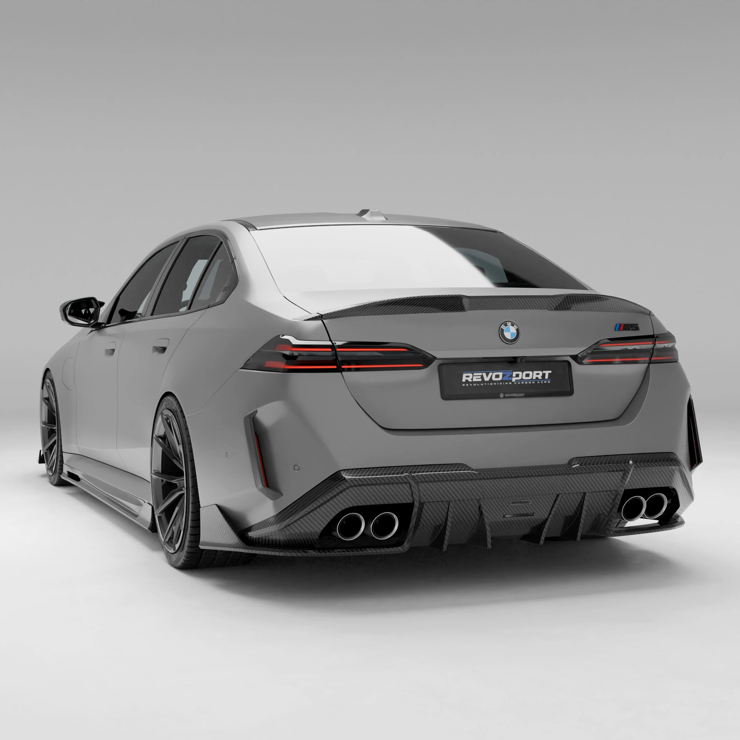 BMW RZ-S Pre-Preg Carbon Fiber Rear Diffuser for G90/G99 M5