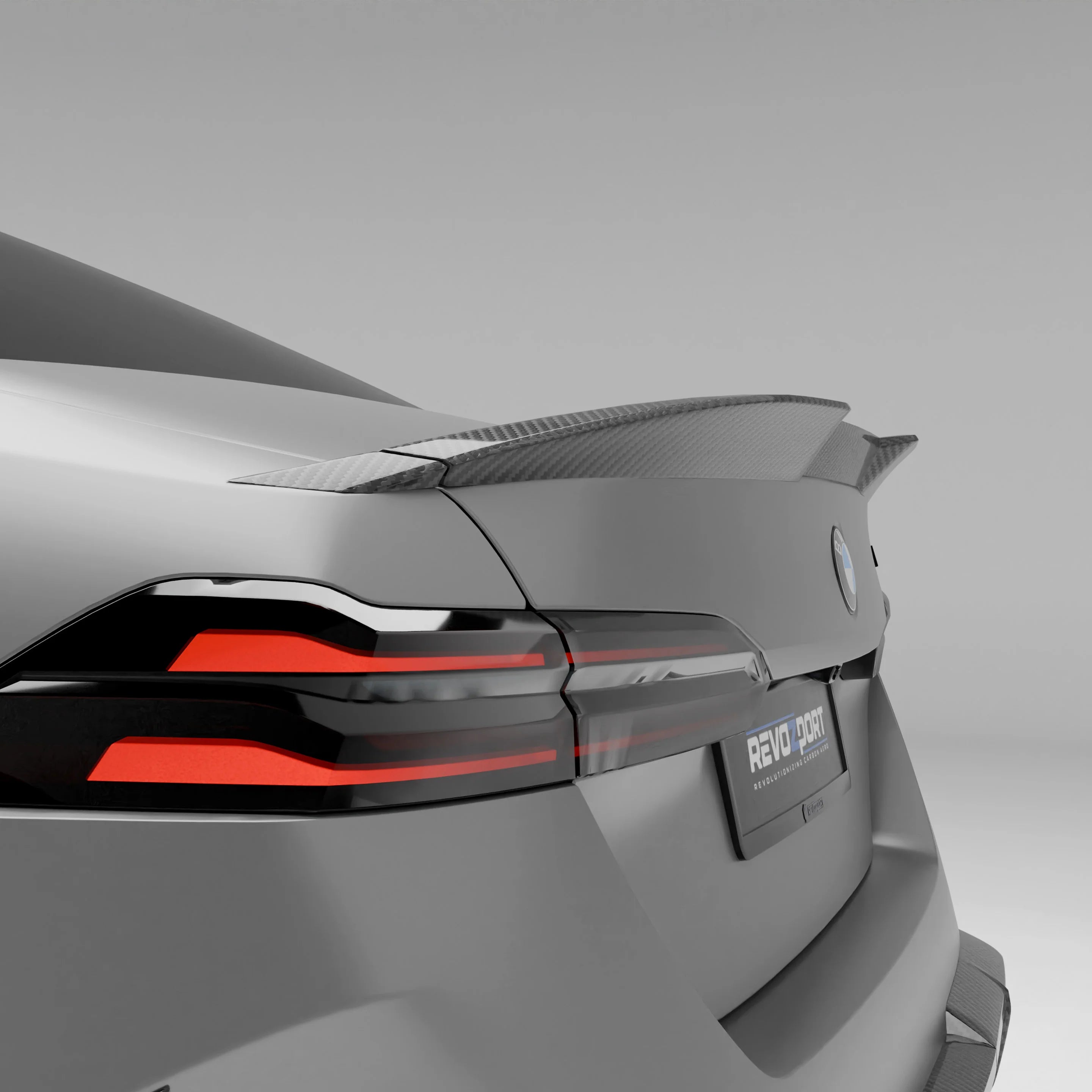 BMW RZ-S Pre-Preg Carbon Fiber Rear Spoiler for M5 G90