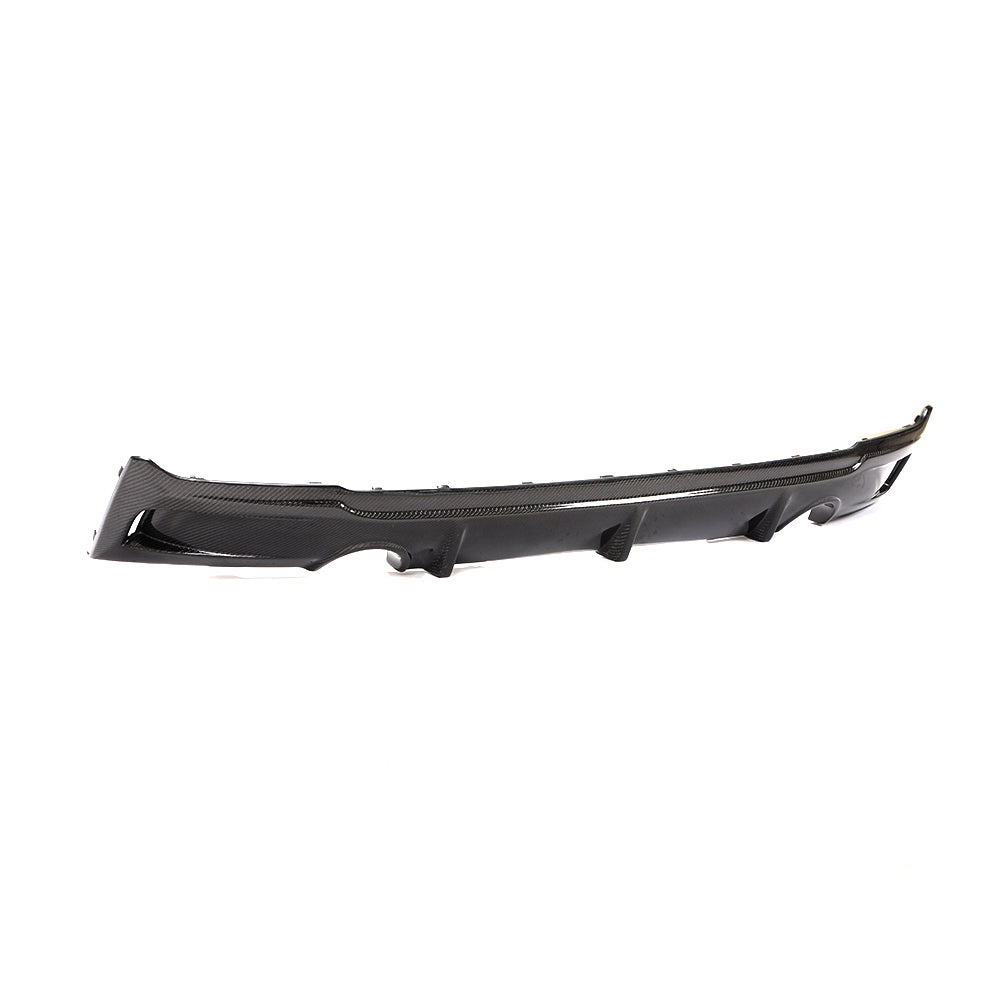 BMW Carbon Fiber Exotic Style Rear Diffuser for F22