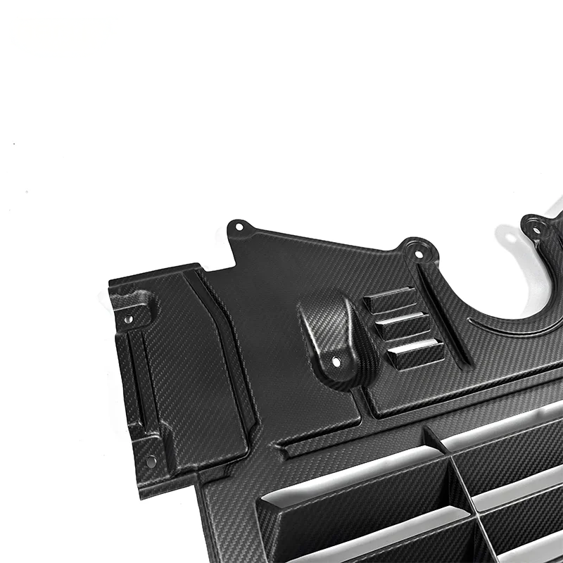 BMW Pre-Preg Carbon Fiber GT Style Oil Cooler Guard for G87 M2 & G80 M3 & G82 M4