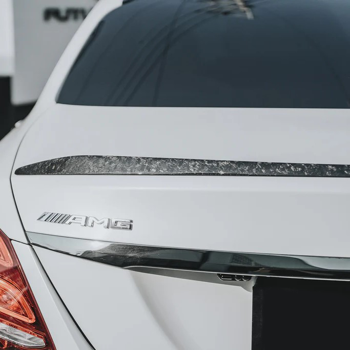 Mercedes Carbon Fiber C63S AMG Style Rear Spoiler for W205 Sedan