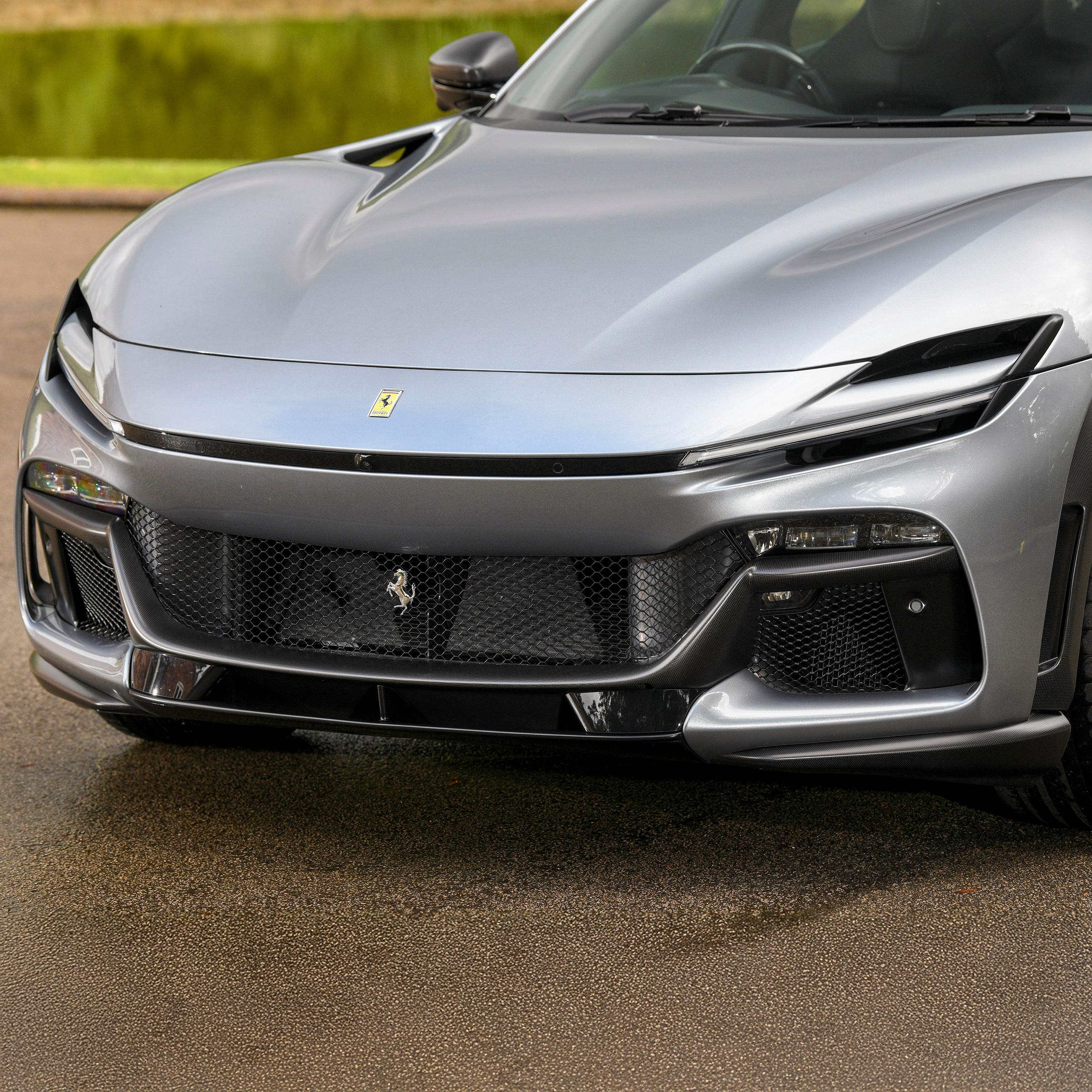 Ferrari Pre-Preg Carbon Fiber OEM Style Front Splitter for Purosangue