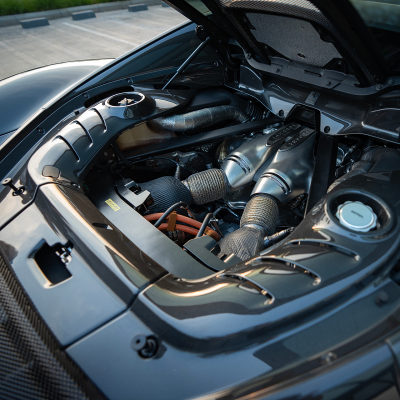 Ferrari Pre-Preg Carbon Fiber Engine Bay Panels for 296 GTB & GTS