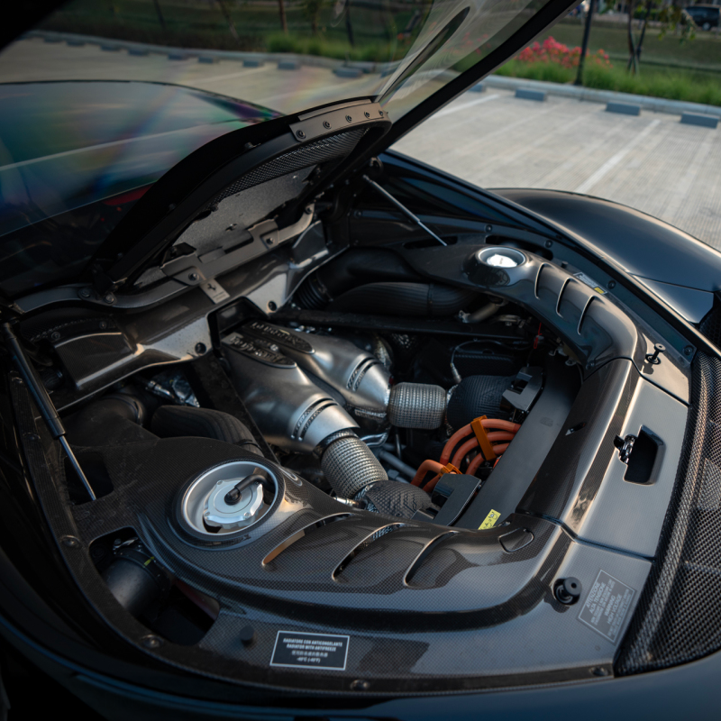 Ferrari Pre-Preg Carbon Fiber Engine Bay Panels for 296 GTB & GTS