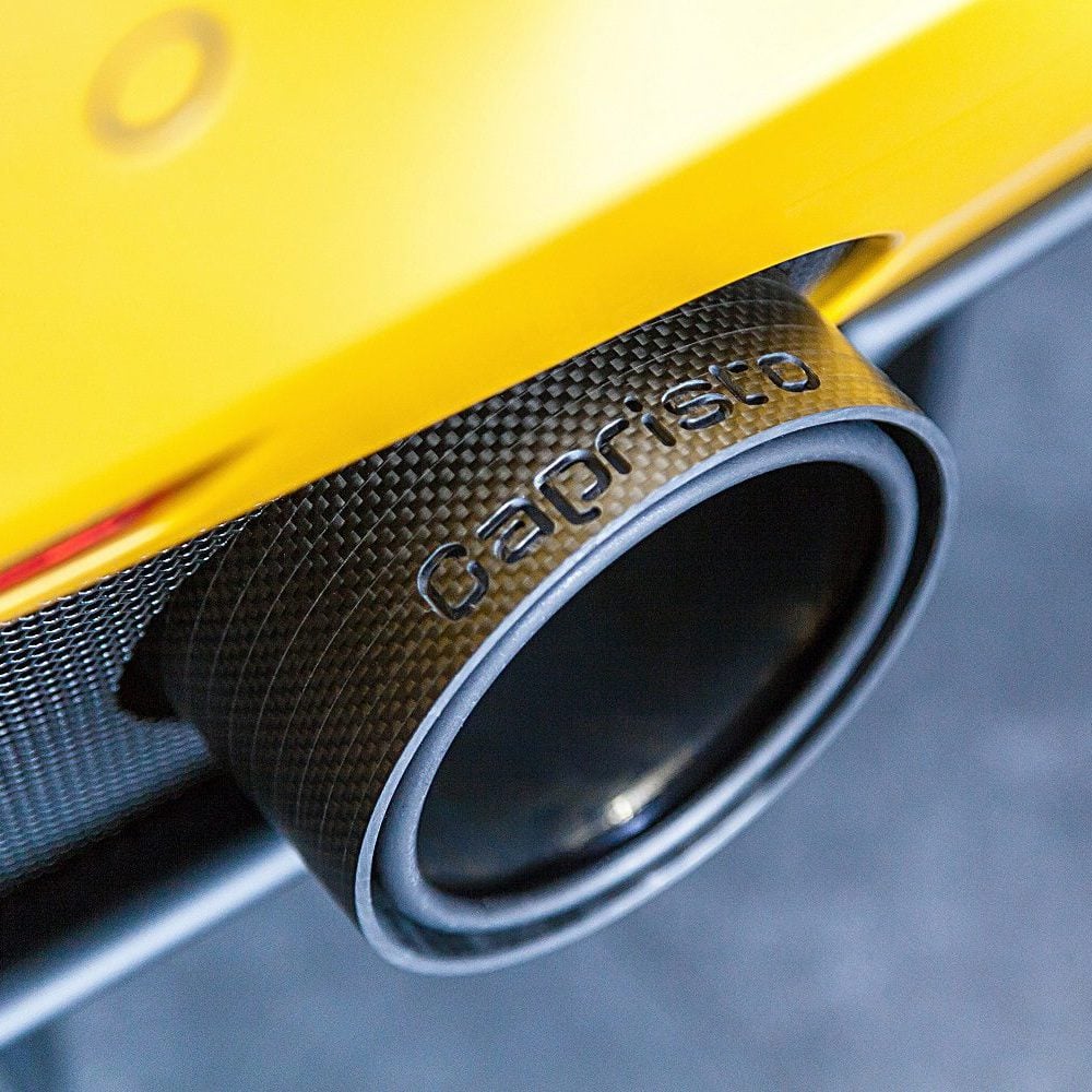 Ferrari Pre-Preg Carbon Fiber Capristo Style Exhaust Tips for 488 GTB & GTS