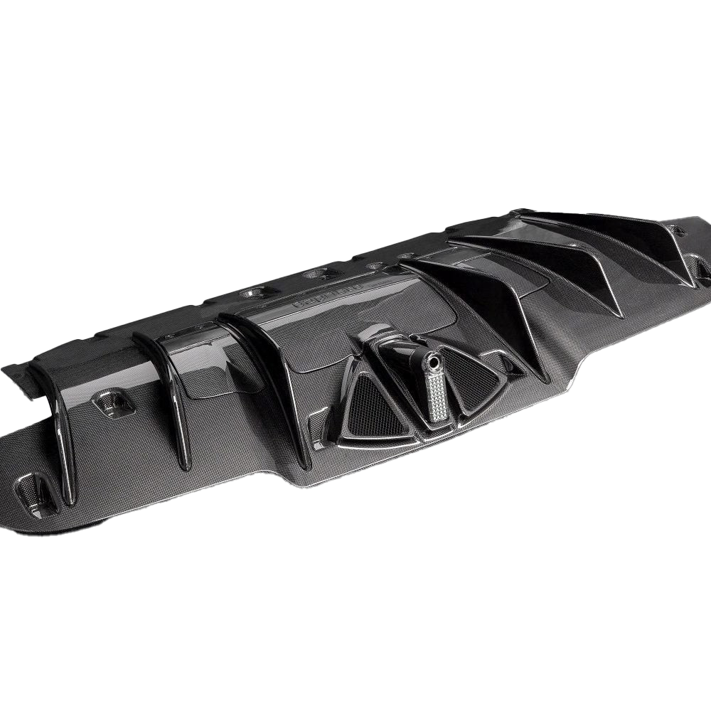 Ferrari Pre-Preg Carbon Fiber Capristo Style Rear Diffuser for 488 GTB & GTS