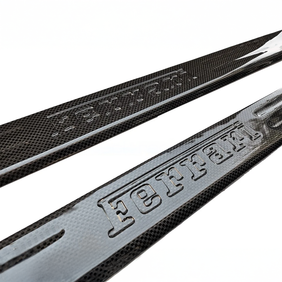 Ferrari Pre-Preg Carbon Fiber OEM Style Door Sills for 488 & F8
