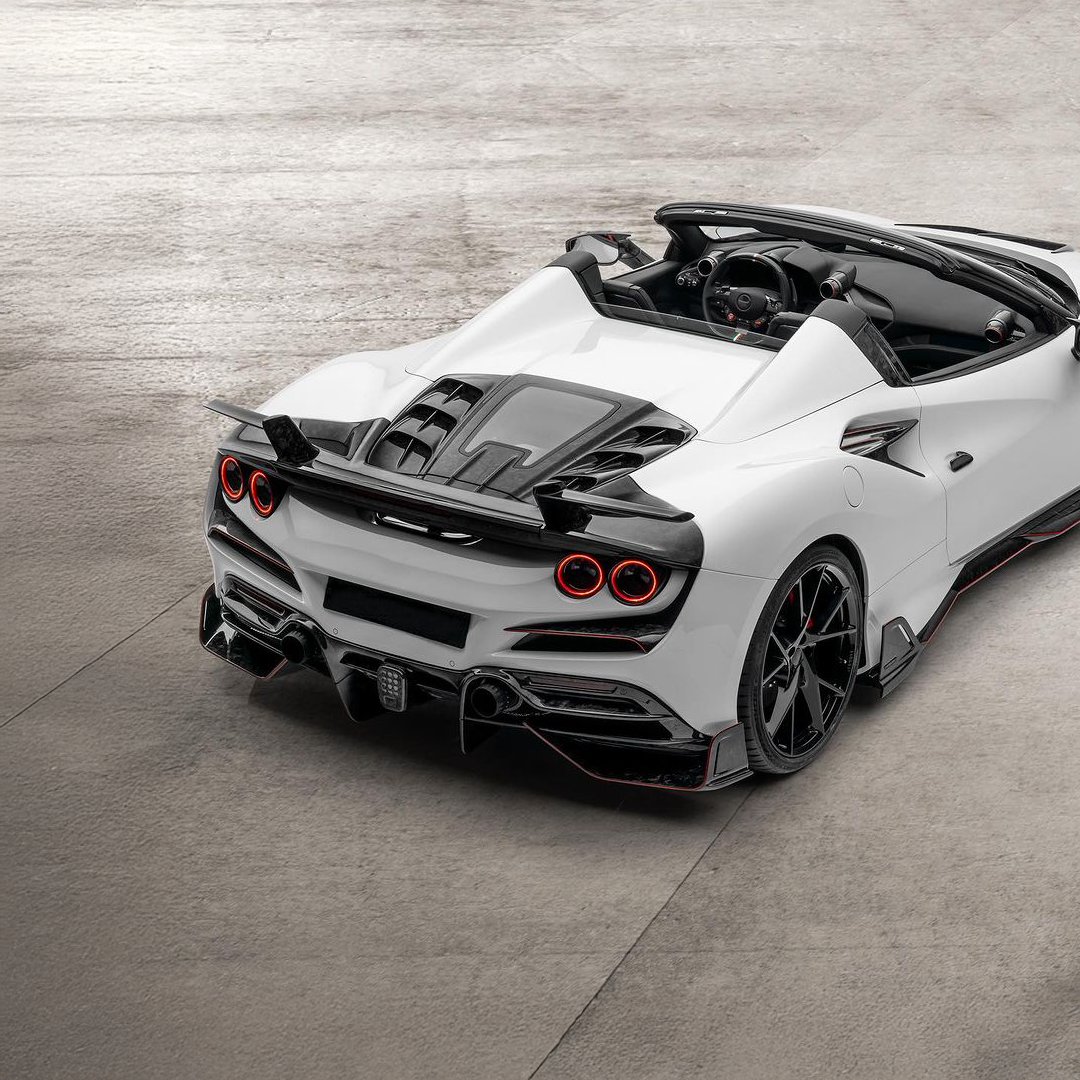 Ferrari Pre-Preg Carbon Fiber Mansory Style Rear Diffuser for F8