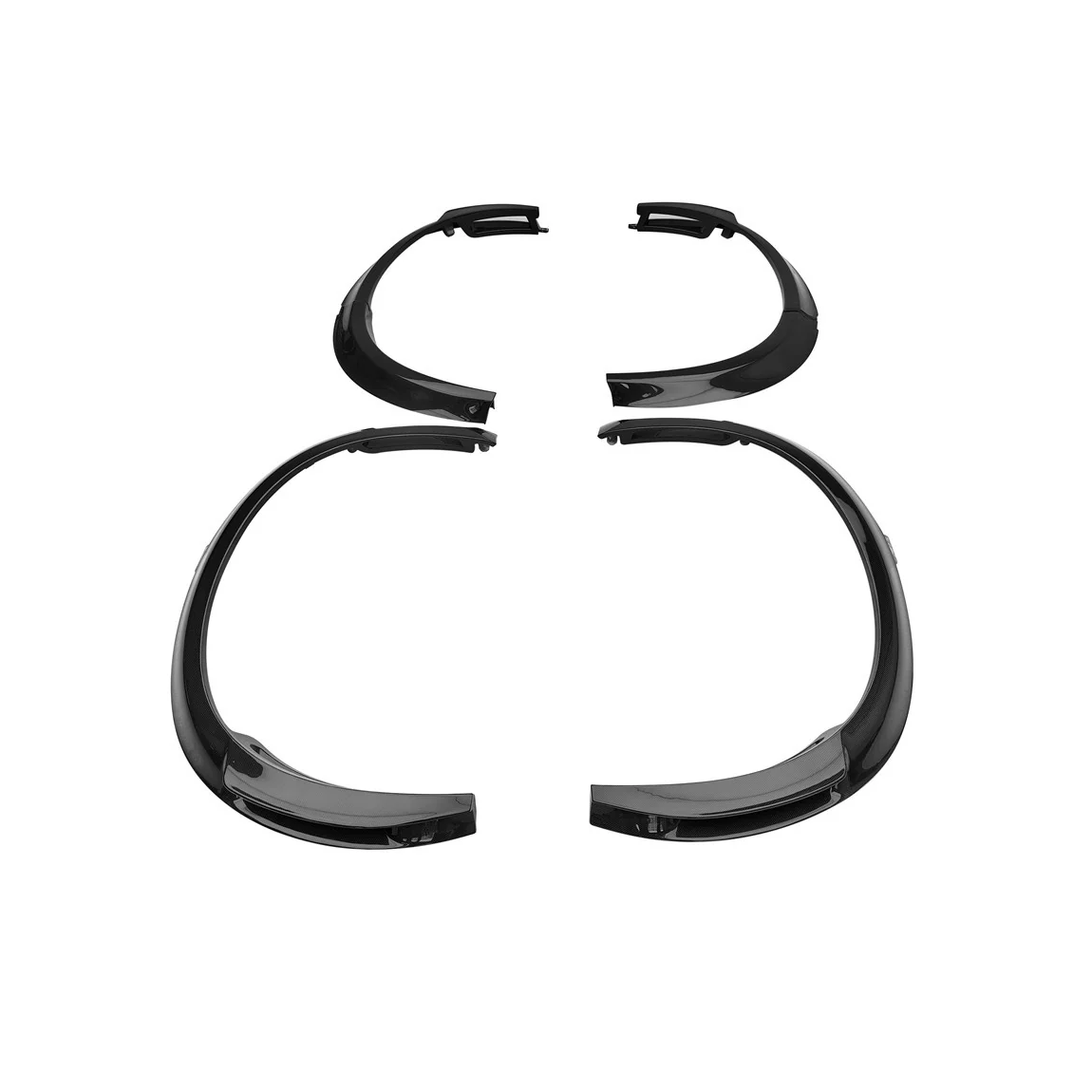 Ferrari Pre-Preg Carbon Fiber OEM Style Wheel Arches for Purosangue