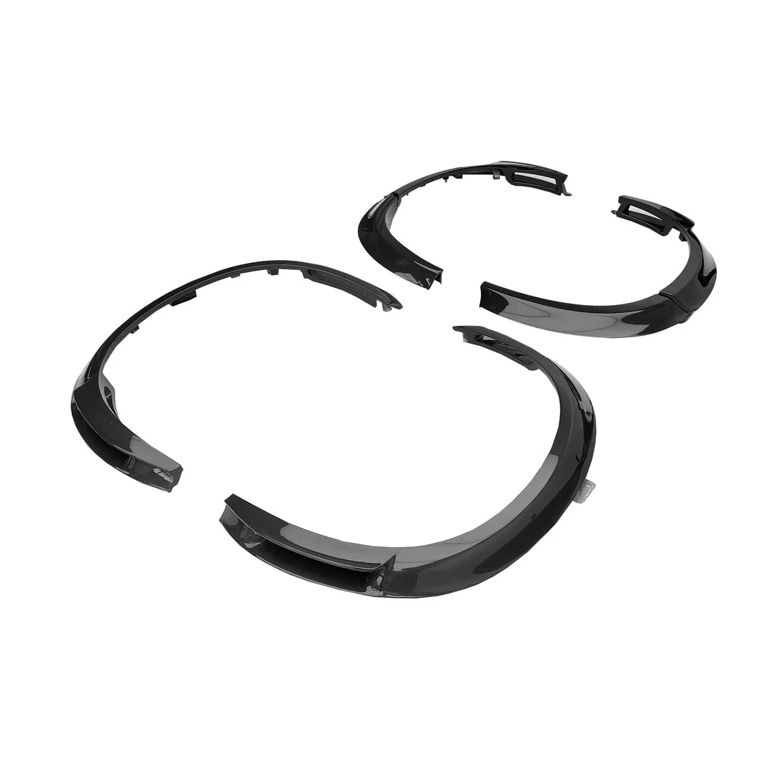 Ferrari Pre-Preg Carbon Fiber OEM Style Wheel Arches for Purosangue