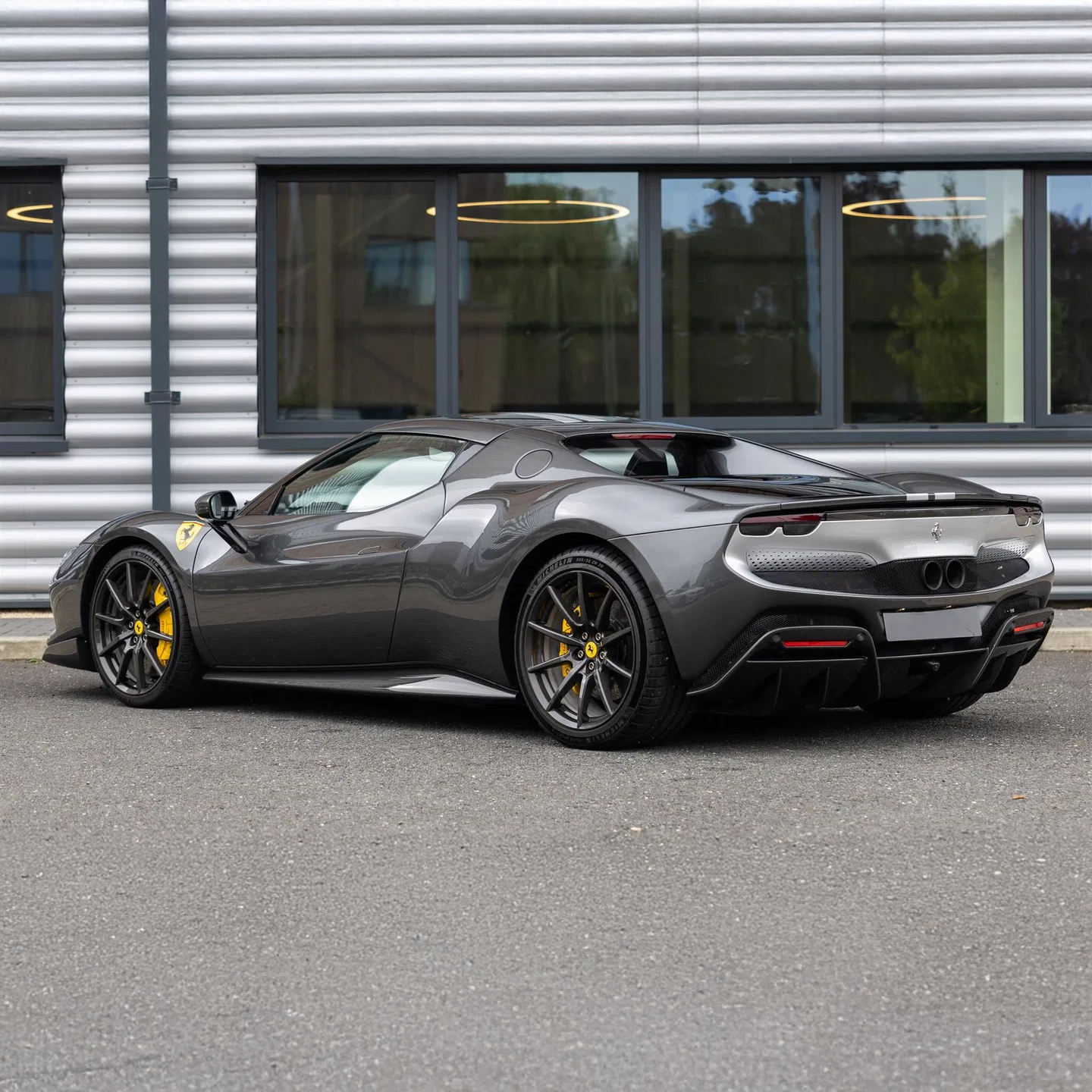 Ferrari Pre-Preg Carbon Fiber OEM Style Side Skirts for 296 GTB & GTS