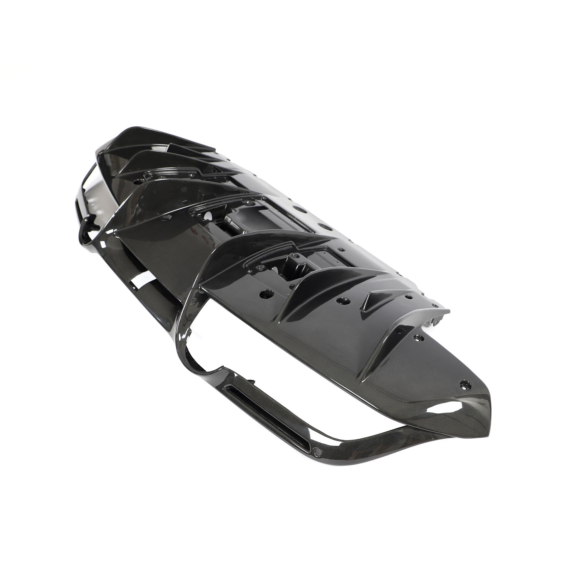 Ferrari Pre-Preg Carbon Fiber OEM Style Rear Diffuser for F8