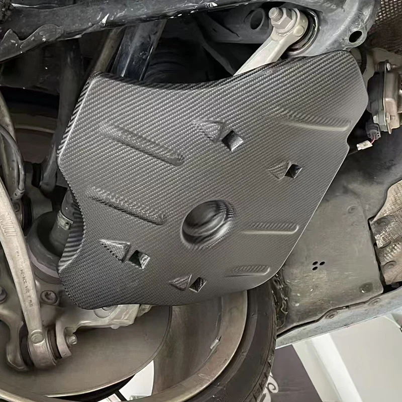 BMW Pre-Preg Carbon Fiber Rear Underbody Aero Panels for G87 M2 & G80 M3 & G82 M4