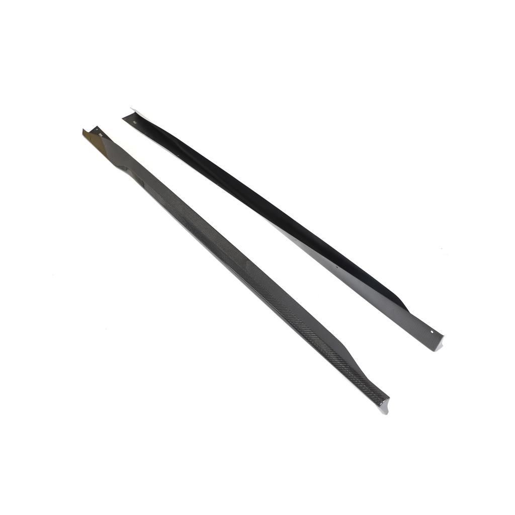 Ford Carbon Fiber OEM Style Side Skirts for Mustang S650 Dark Horse