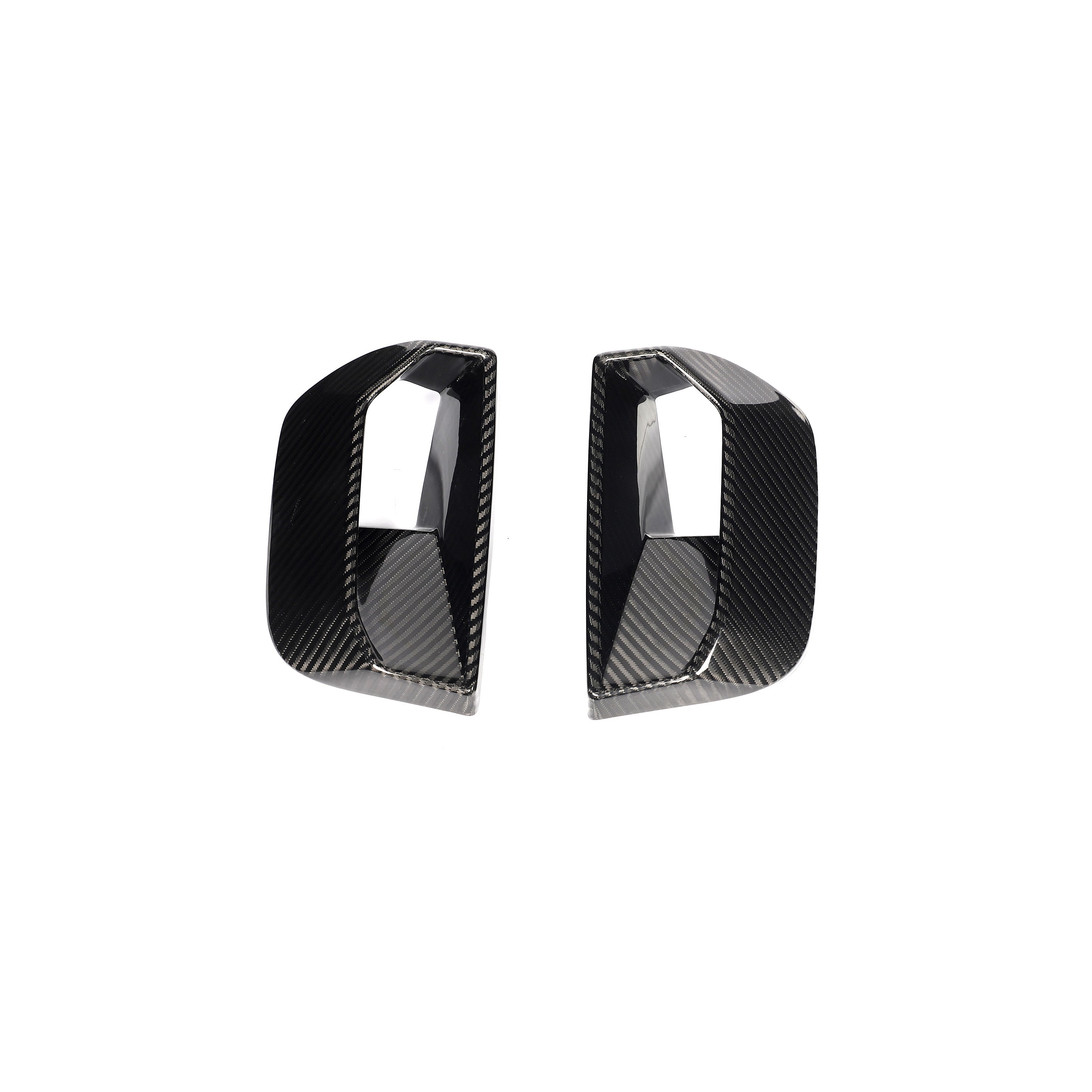 Ford Pre-Preg Carbon JSL Style Fiber Front Bumper Air Vent Trim for Mustang S650 GT