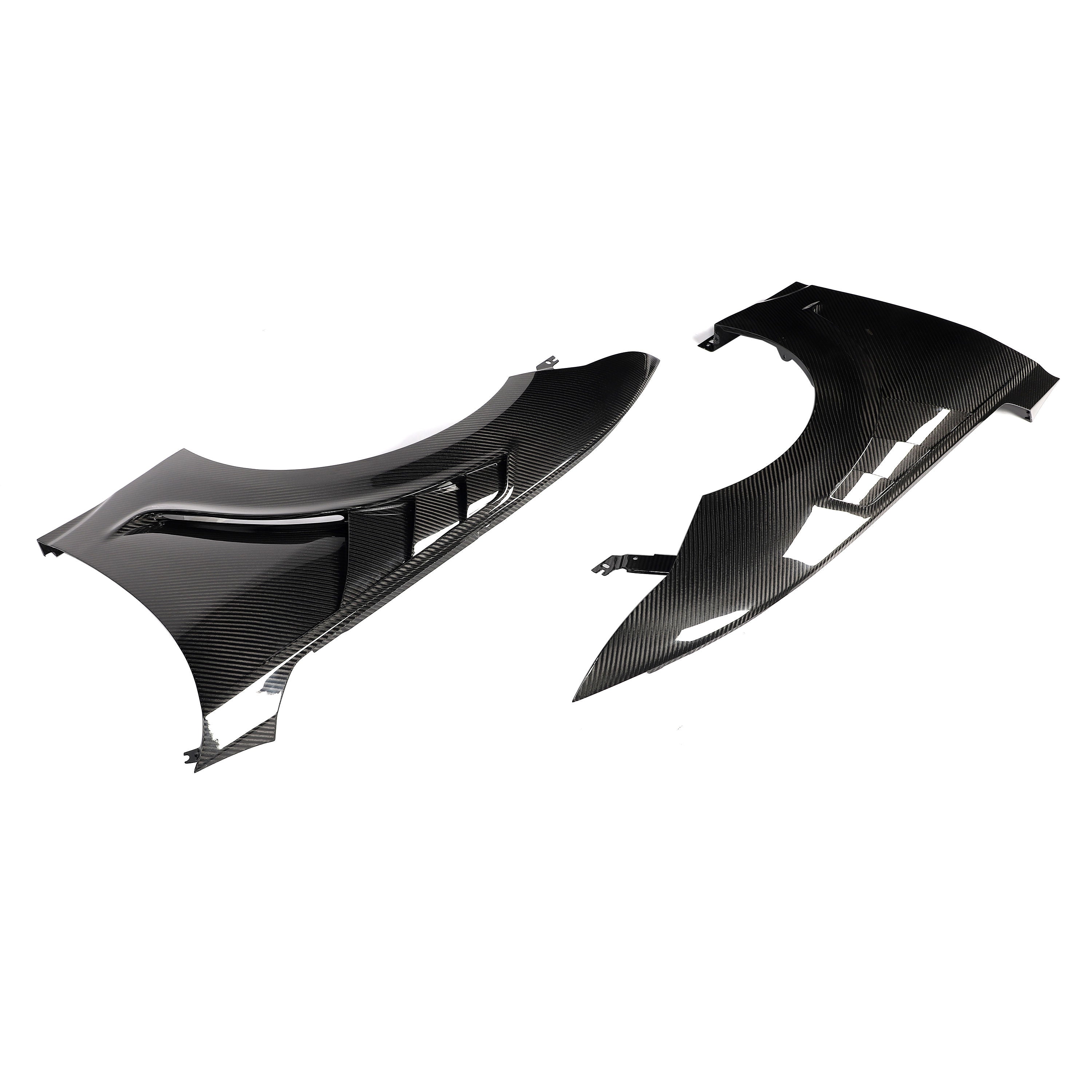 Ford Pre-Preg JSL Style Carbon Fiber Front Fenders for Mustang S650