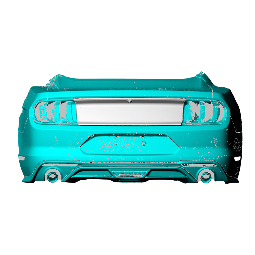 Ford Pre-Preg Carbon Fiber Rear Bootlid Trunk Trim for Mustang 2015-2023