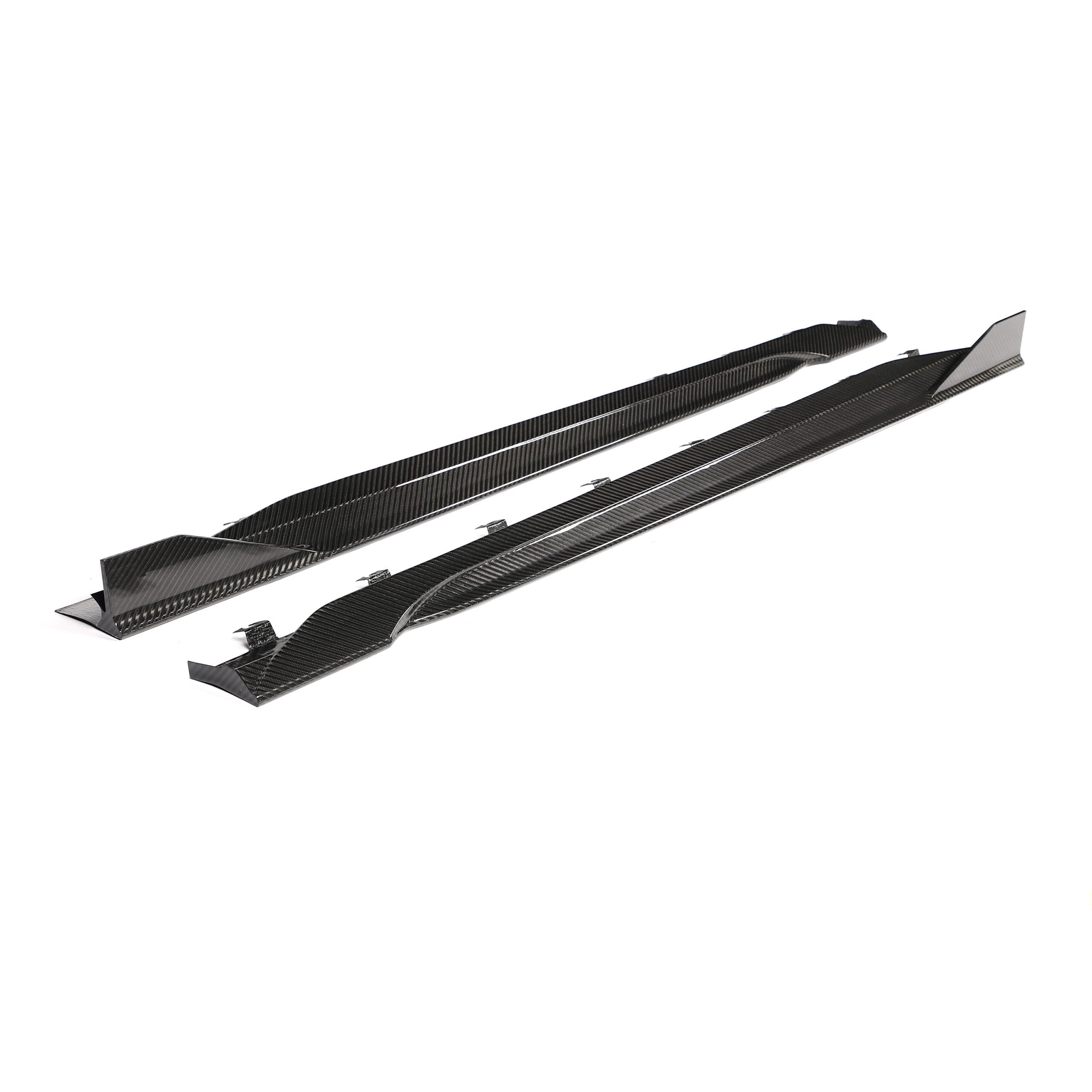 Ford Carbon Fiber JCP Style Side Skirts for Mustang S650