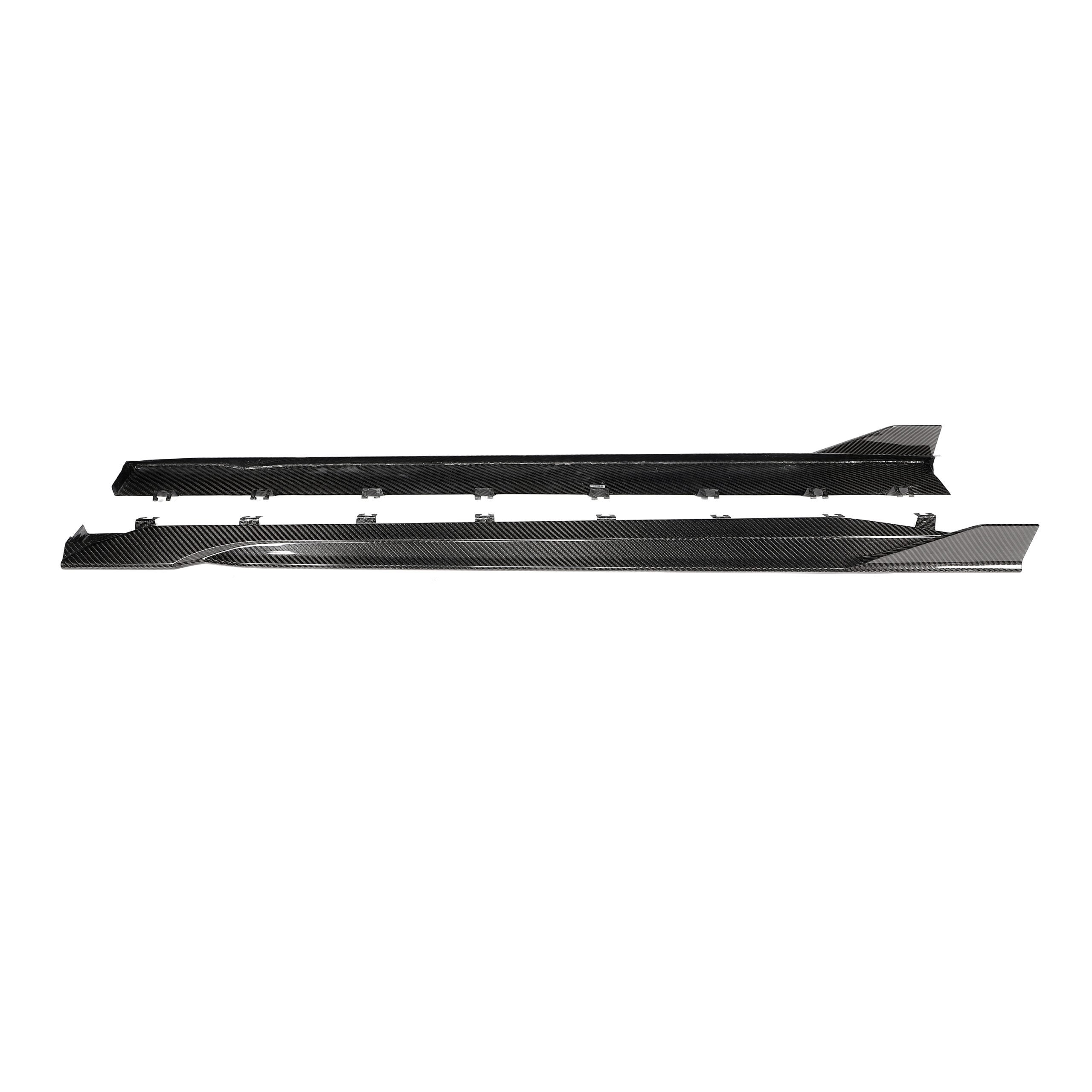 Ford Carbon Fiber JCP Style Side Skirts for Mustang S650