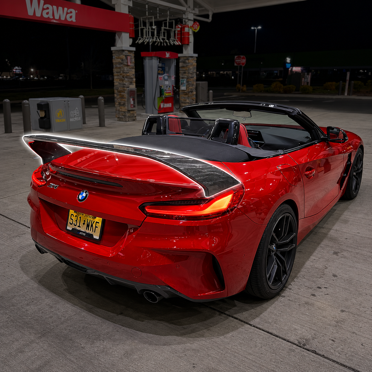 BMW Carbon Fiber JSL V2 Rear Spoiler for G29 Z4