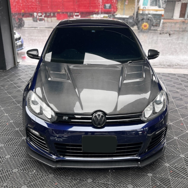 Volkswagen Carbon Fiber ASPEC Style Hood for Golf MK6