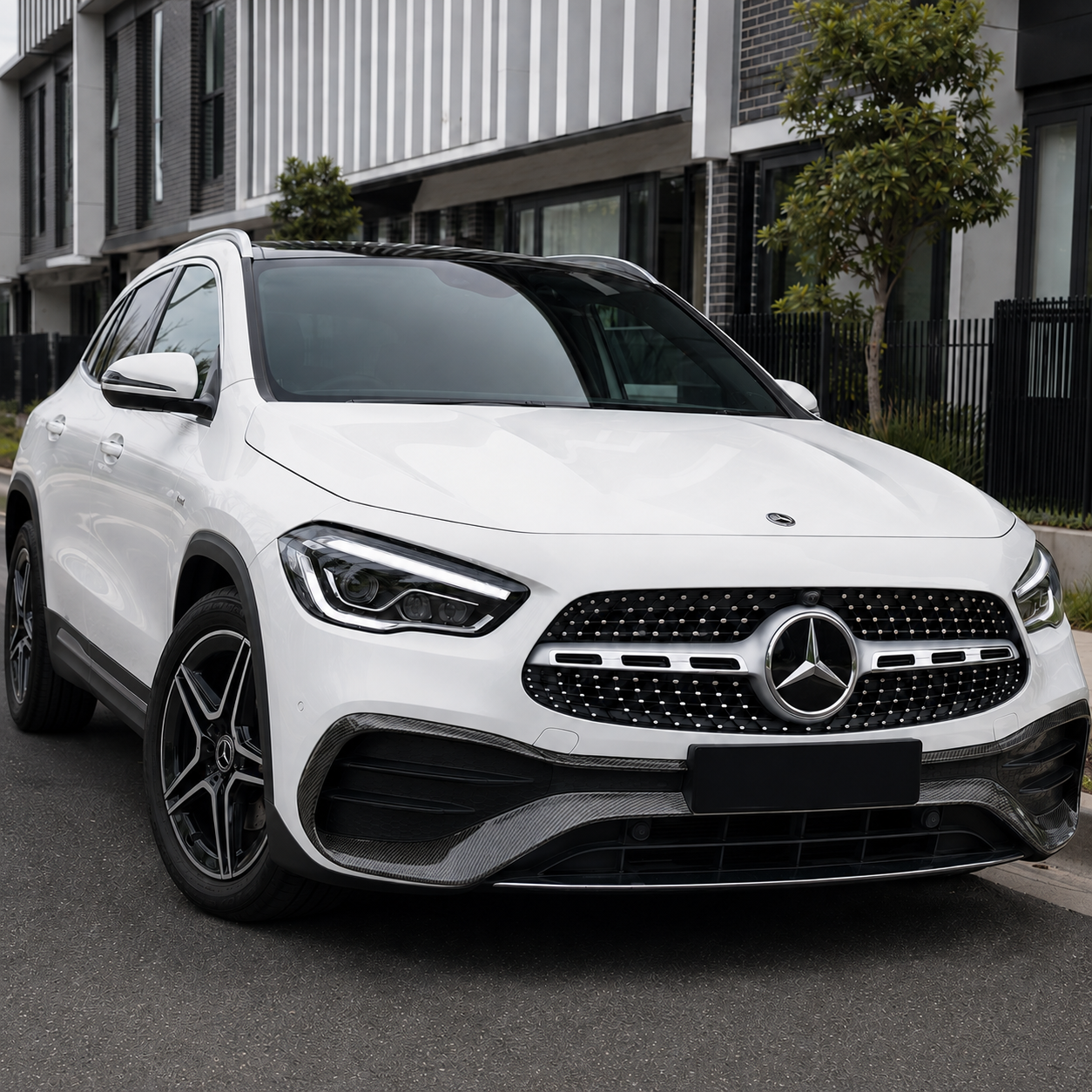Mercedes Carbon Fiber Front Air Vent Covers for H247