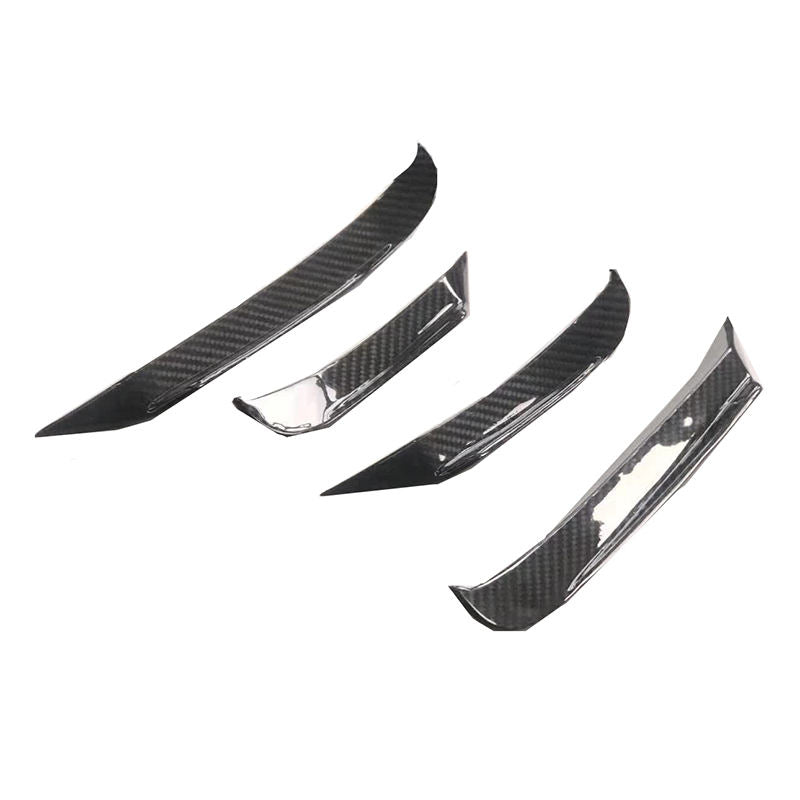 BMW TAKD Pre-Preg Carbon Fiber Front Canards for G15 8 Series Pre-LCI