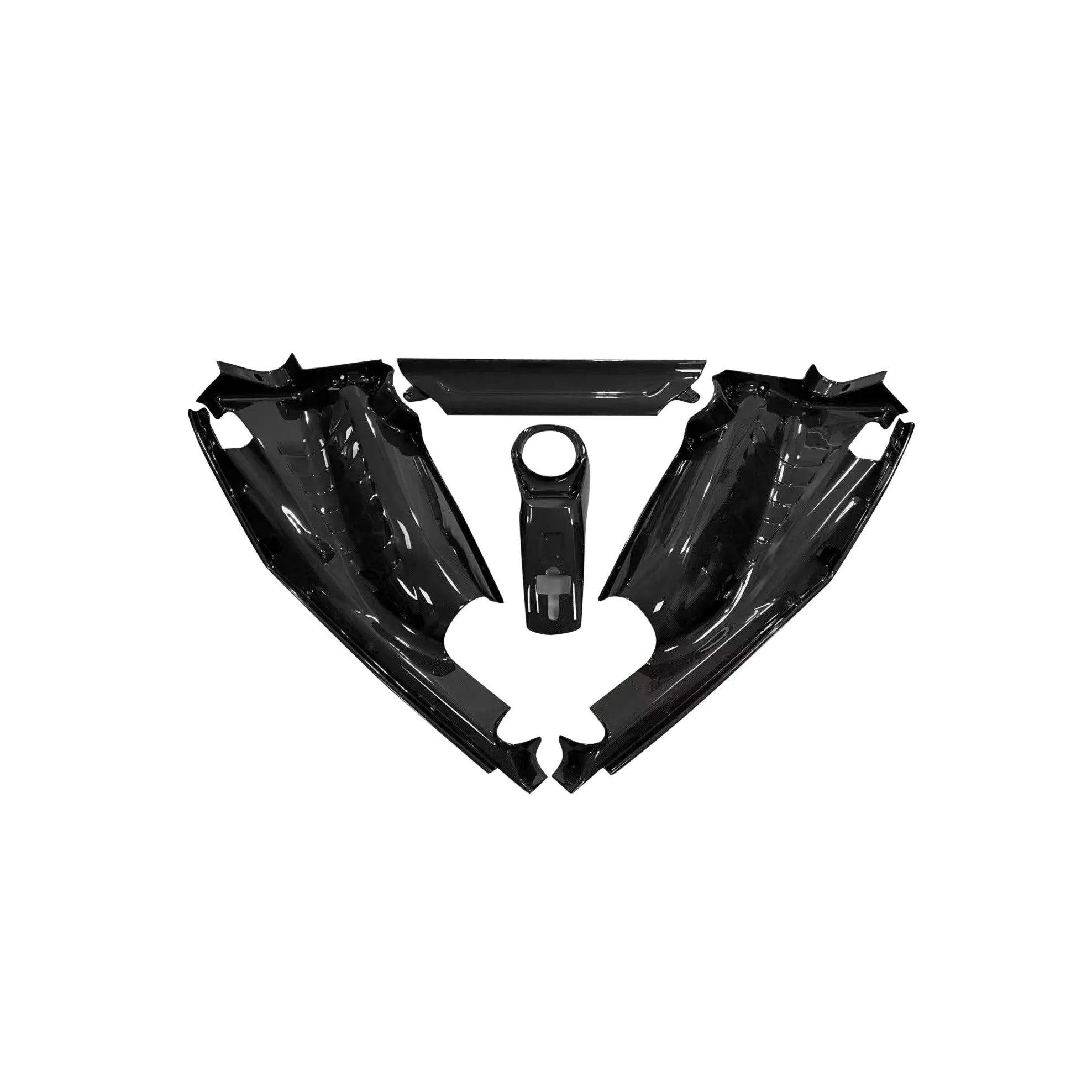 Ferrari Pre-Preg Carbon Fiber Engine Covers for F8 Coupe