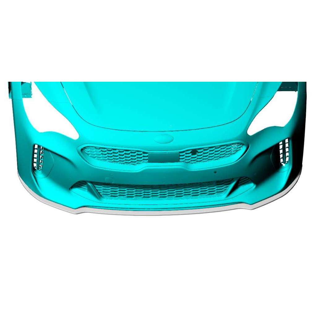 Kia Carbon Fiber JSL Style Front Splitter for Stinger