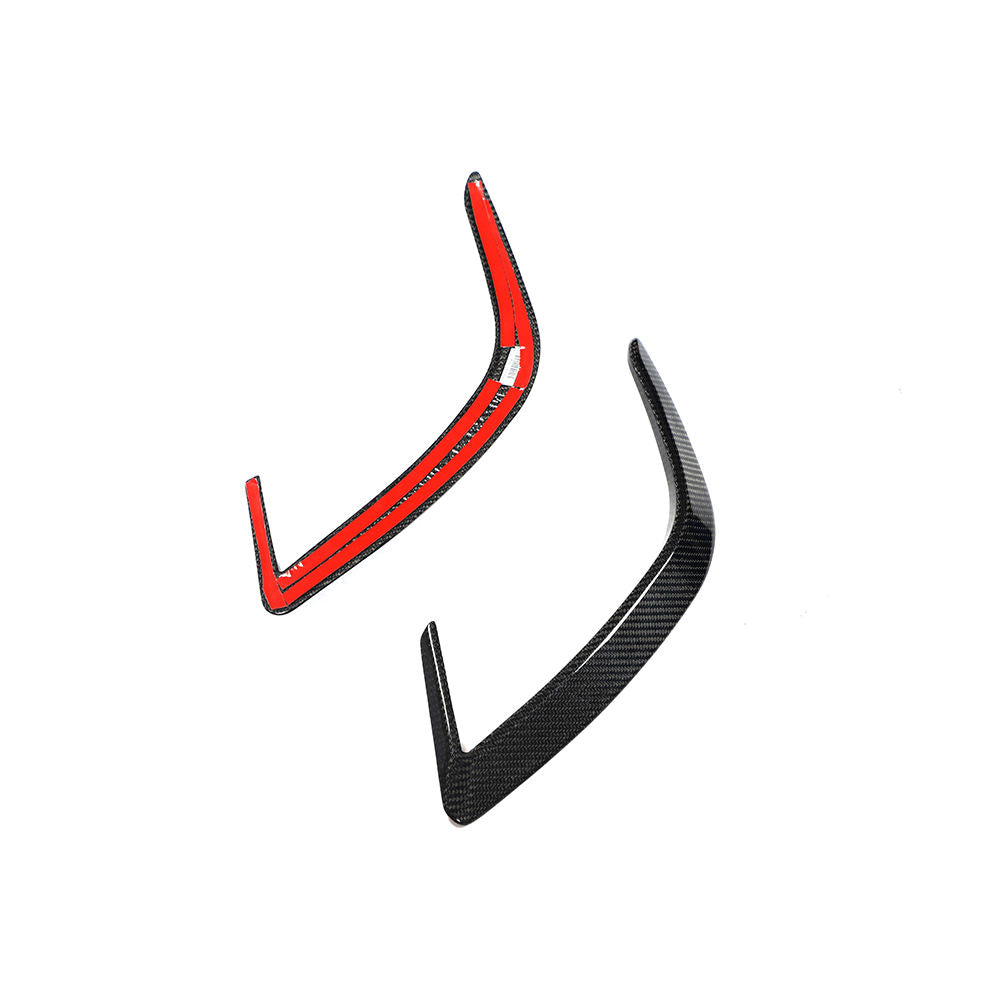 Kia Carbon Fiber JSL Style Rear Bumper Canards for Stinger