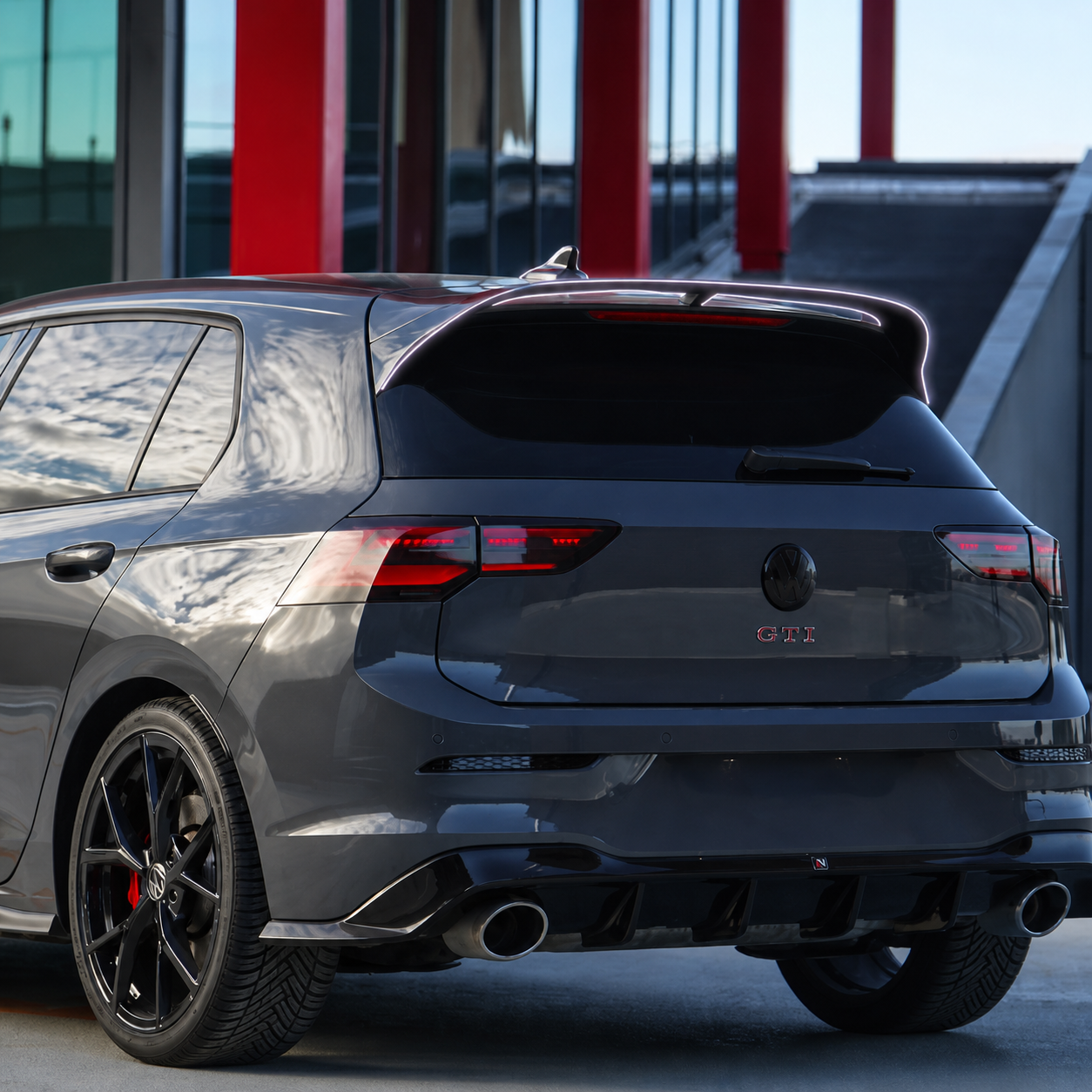 Volkswagen CS Style Rear Spoiler for Golf MK8