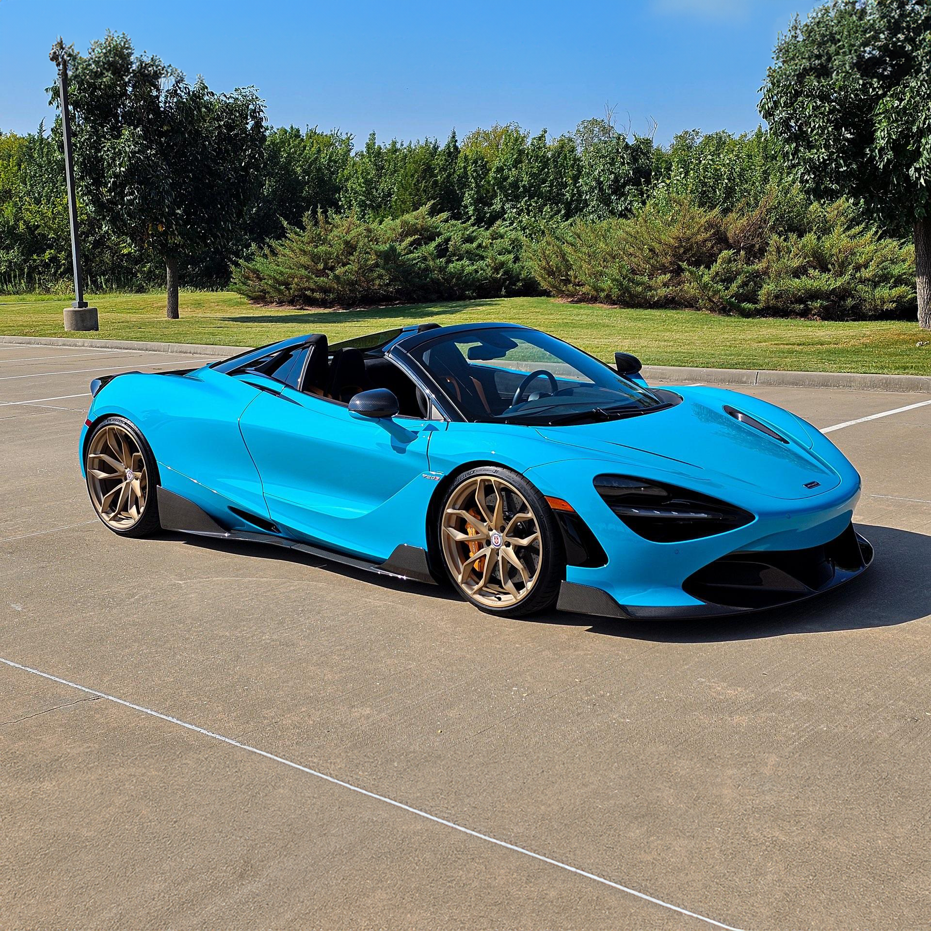 McLaren Pre-Preg Carbon Fiber Ryft Style Side Skirts for 720S