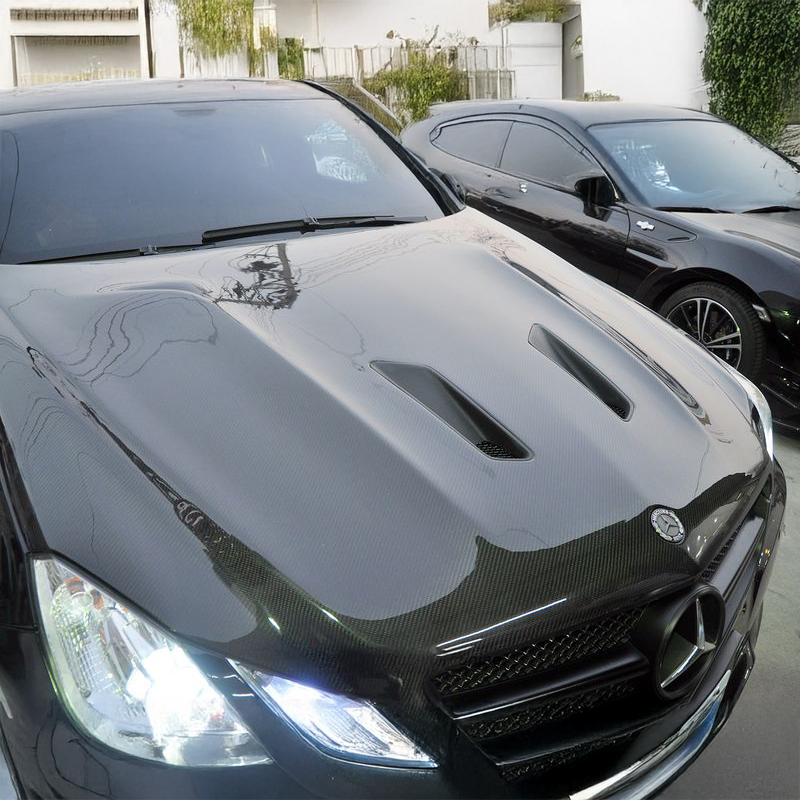 Mercedes Carbon Fiber 507 Style Hood for W207 E Class