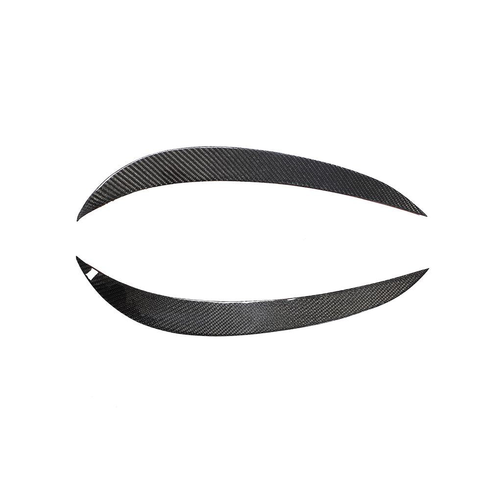 Mercedes Carbon Fiber Front Bumper Trim Canards for W218 CLS Class FL