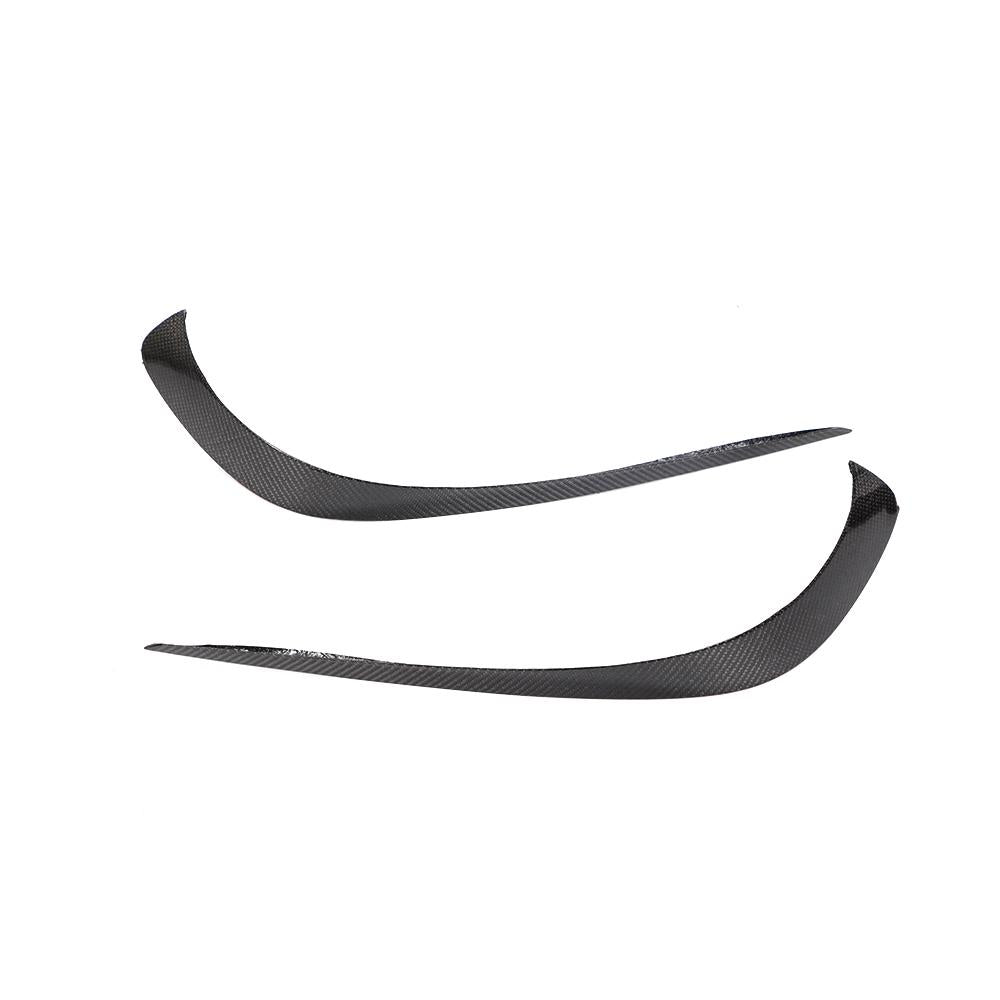 Mercedes Carbon Fiber Front Bumper Trim Canards for W218 CLS Class FL