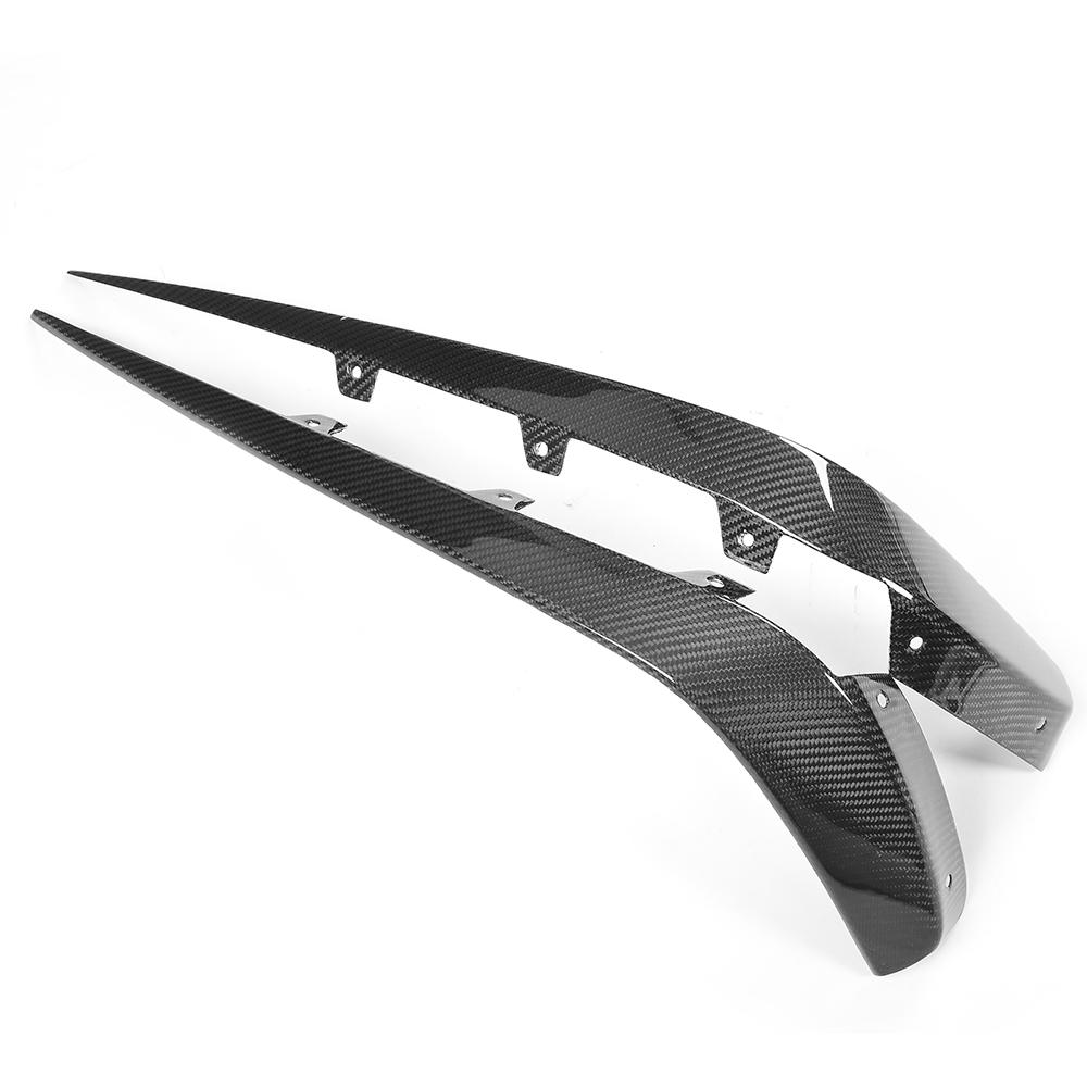 Mercedes Carbon Fiber Front Bumper Trim for W218 CLS63 FL