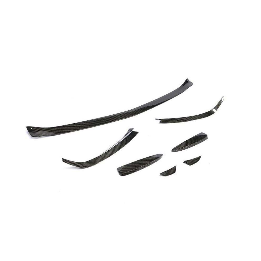 Mercedes Carbon Fiber OEM Style Front Splitter & Canards for W177 A Class PFL