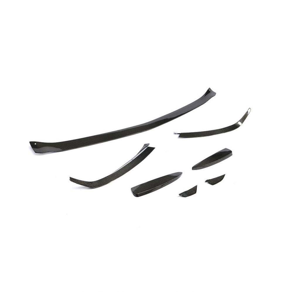 Mercedes Carbon Fiber OEM Style Front Splitter & Canards for W177 A Class PFL