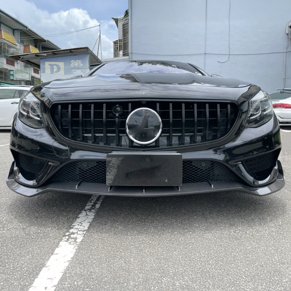 Mercedes Carbon Fiber Brabus Style Front Splitter for W217 PFL