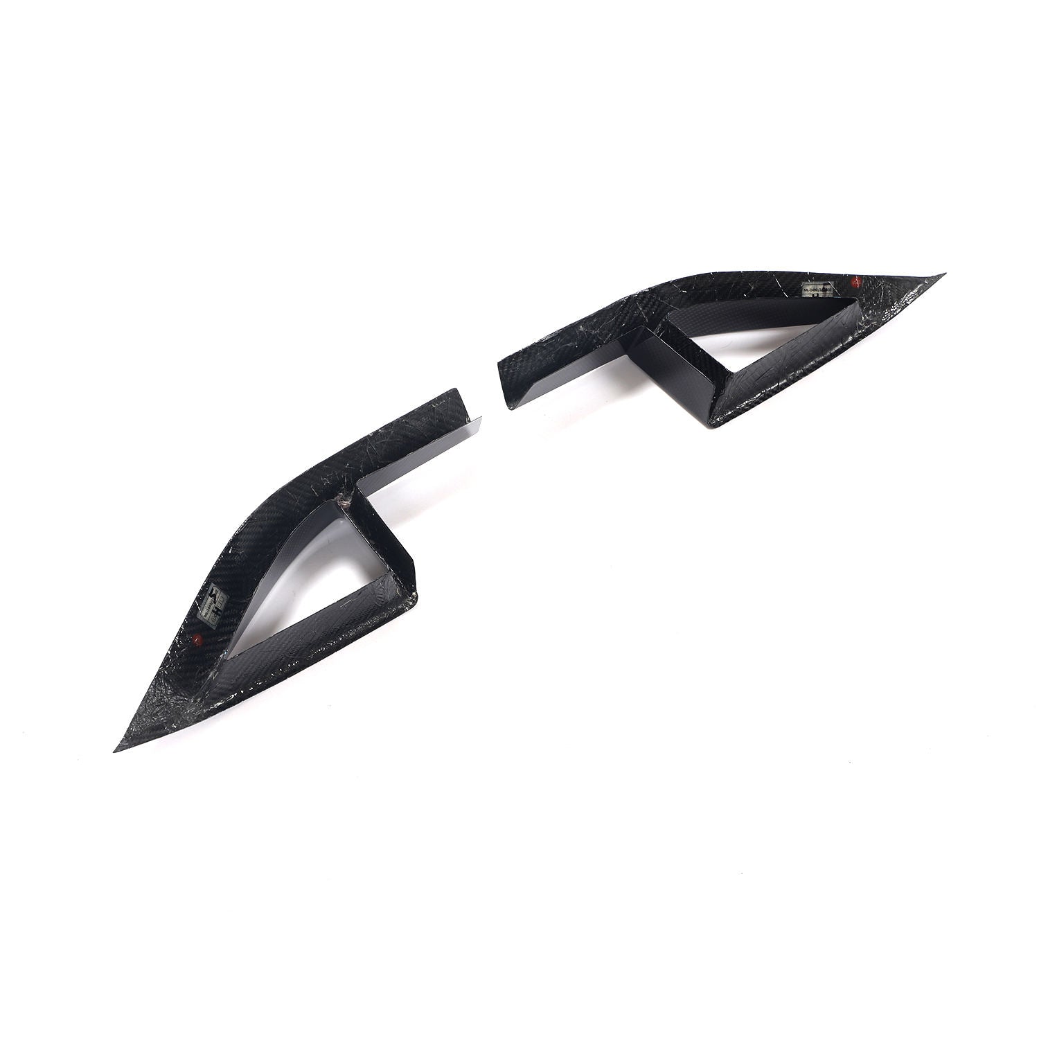Mercedes Carbon Fiber Front Lower Air Ducts for W213 E53 Sedan