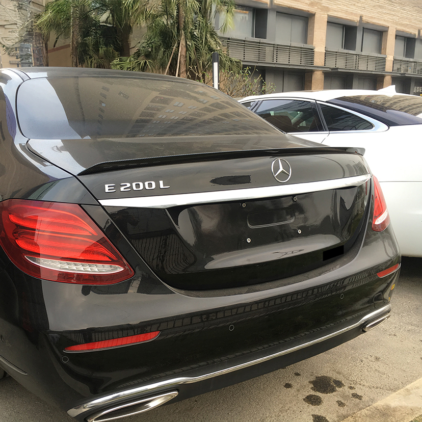 Mercedes Carbon Fiber AMG Style Rear Spoiler for W213 Sedan