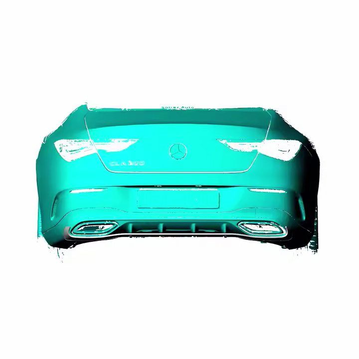 Mercedes Carbon Fiber OEM Style Rear Diffuser Lower Panel for W118