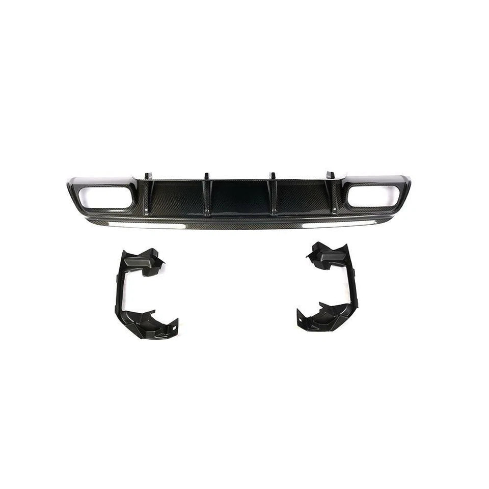 Mercedes Carbon Fiber AMG Style Rear Diffuser for W176 A Class